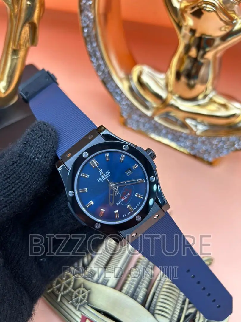 Original HUBLOT Rubber Strap Watch Available in Store