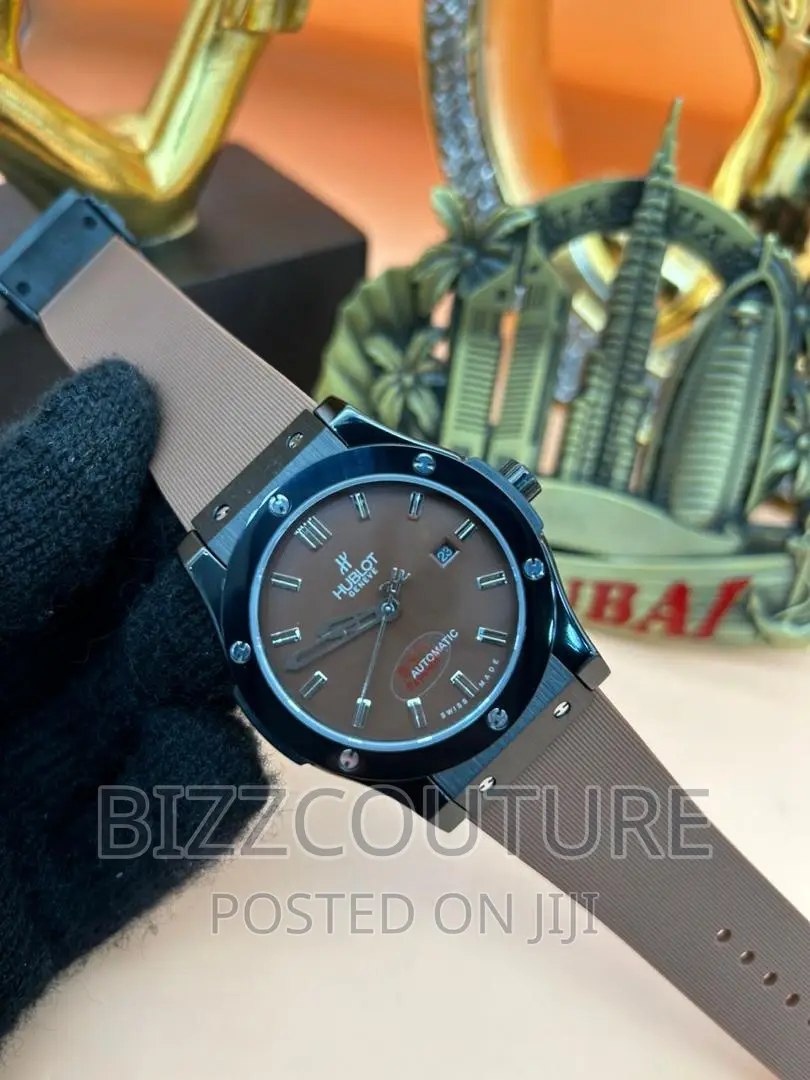Original HUBLOT Rubber Strap Watch Available in Store