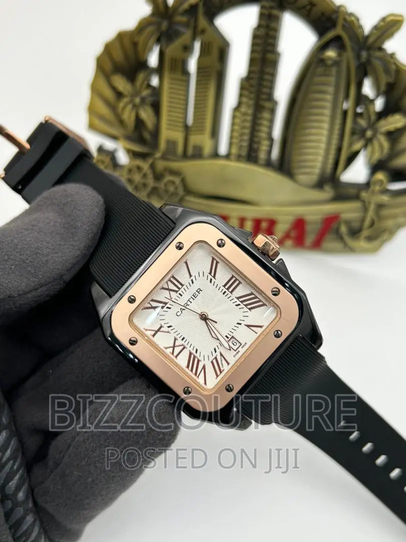 Original CARTIER Rubber Strap Watch Available Instore