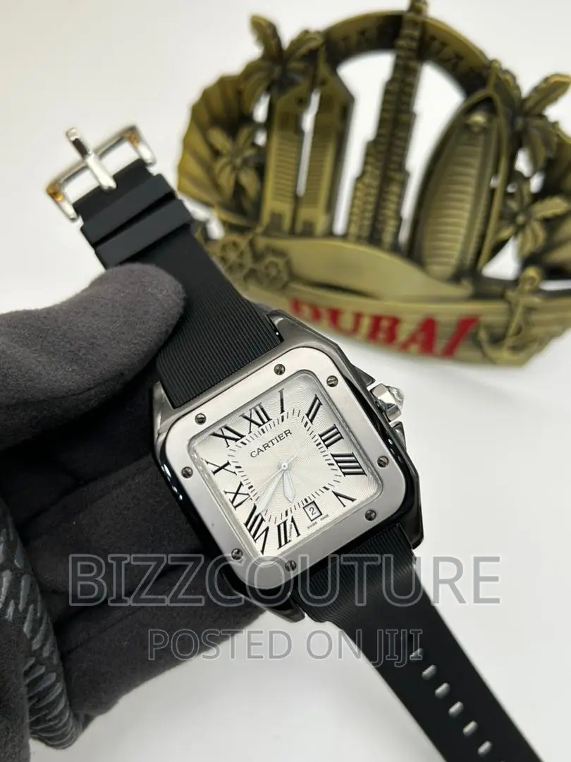 Original CARTIER Rubber Strap Watch Available Instore