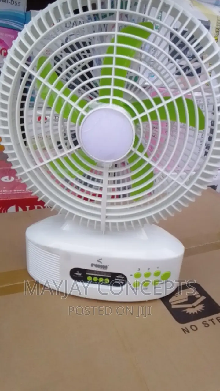 12" Iwin Solar Rechargeable Fan With Solar Panel-Mp3,RADIO
