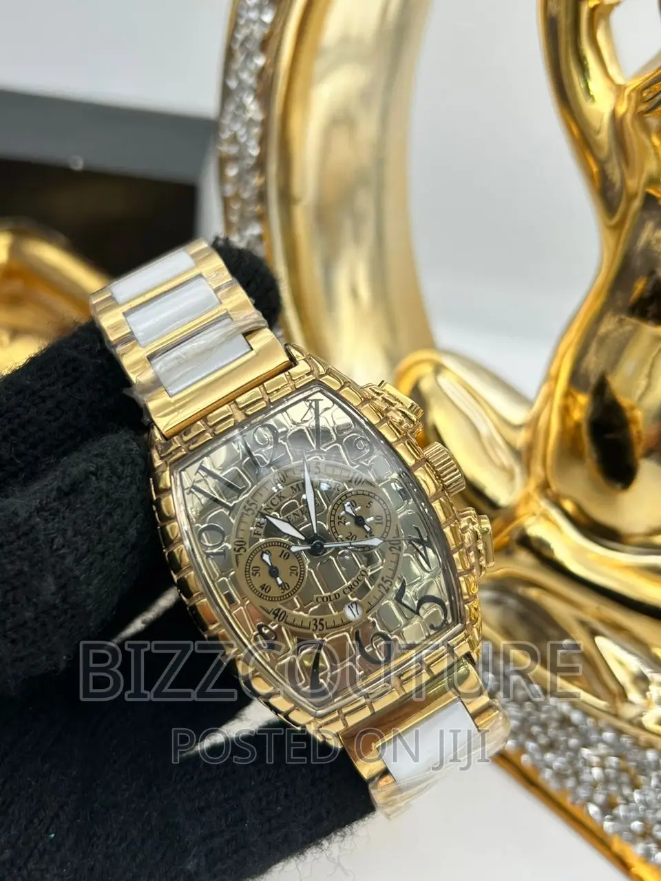 Original FRANCK MULLER Silver Chain Watch Available in Store