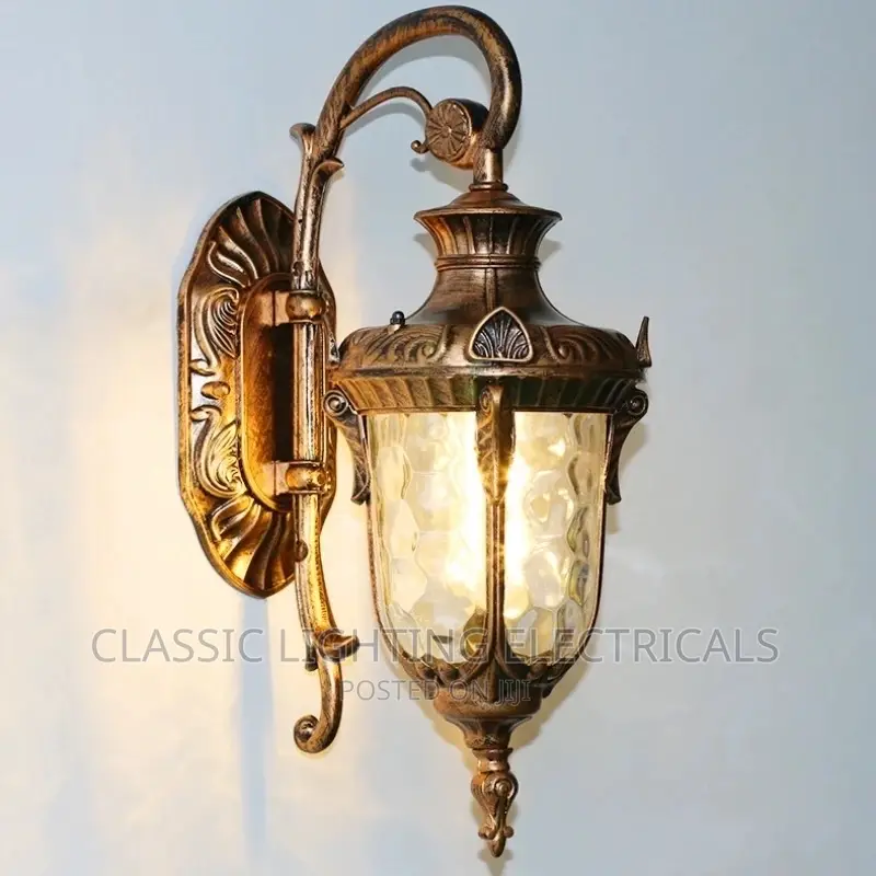 Europe Outdoor Wall Lamp American Style Retro Exterior
