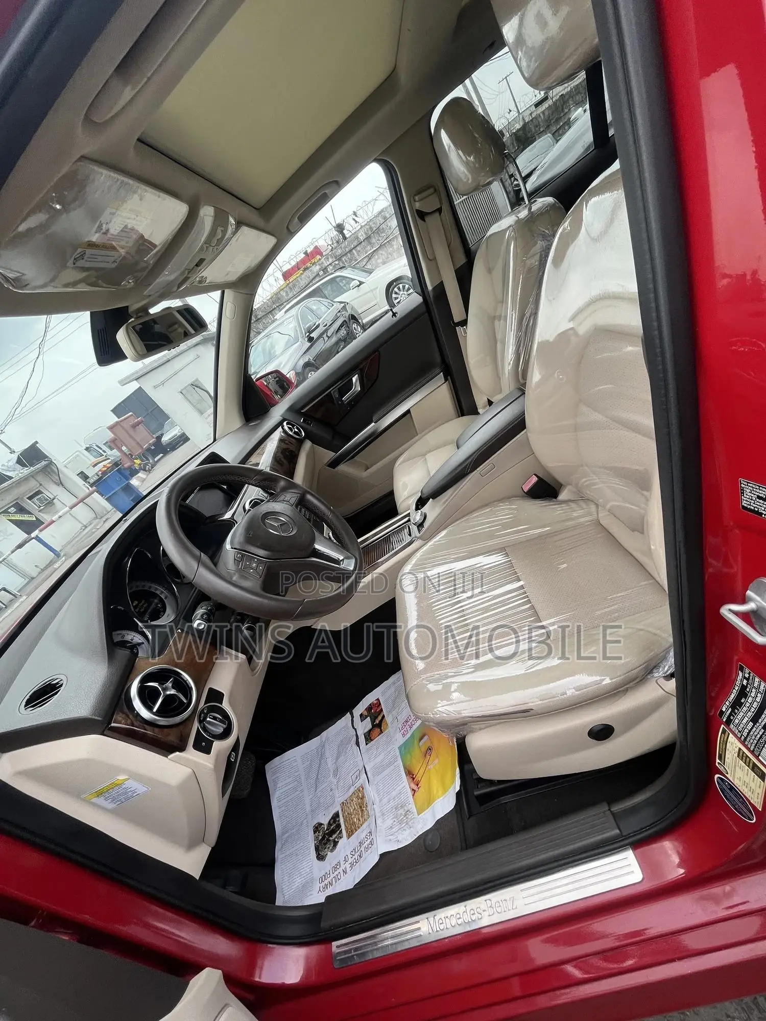 Mercedes-Benz GLK-Class 350 4MATIC 2013 Red