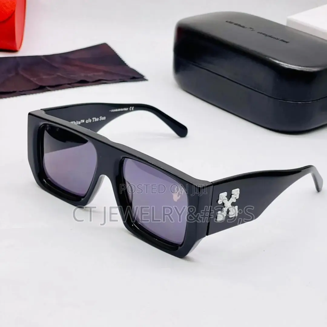 Nice And Classic Off-white Sunglasses For Unisex