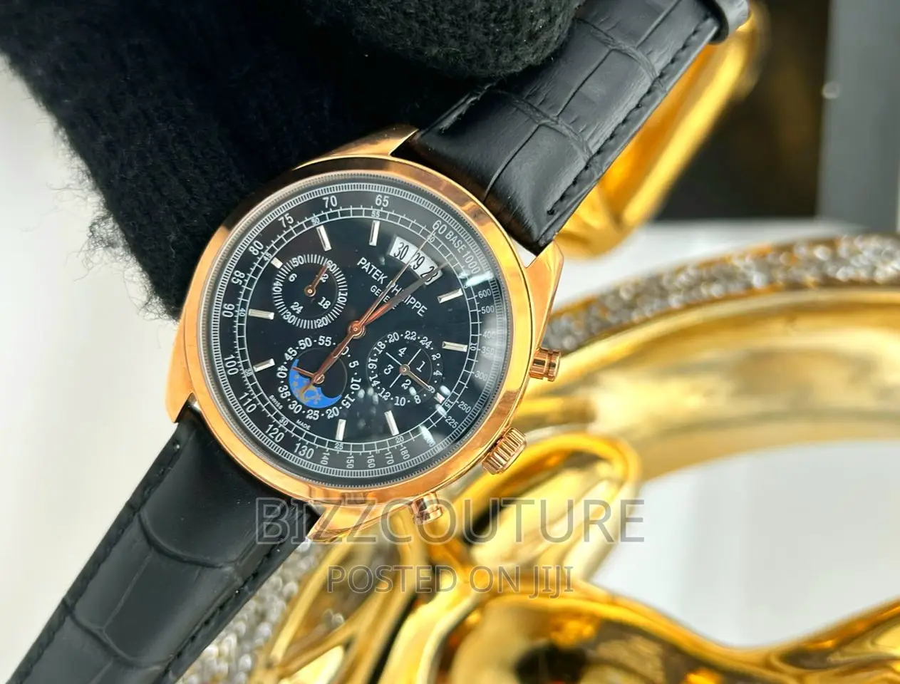 Original PATEK PHILIPPE Leather Strap Available in Store