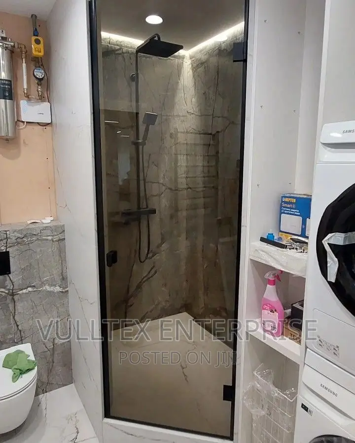 Shower Cubicle Bathroom Door.