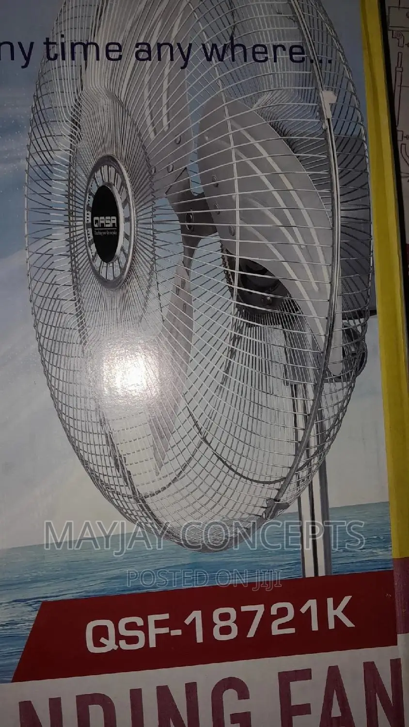 18" QASA Standing Fan -QSF-18721