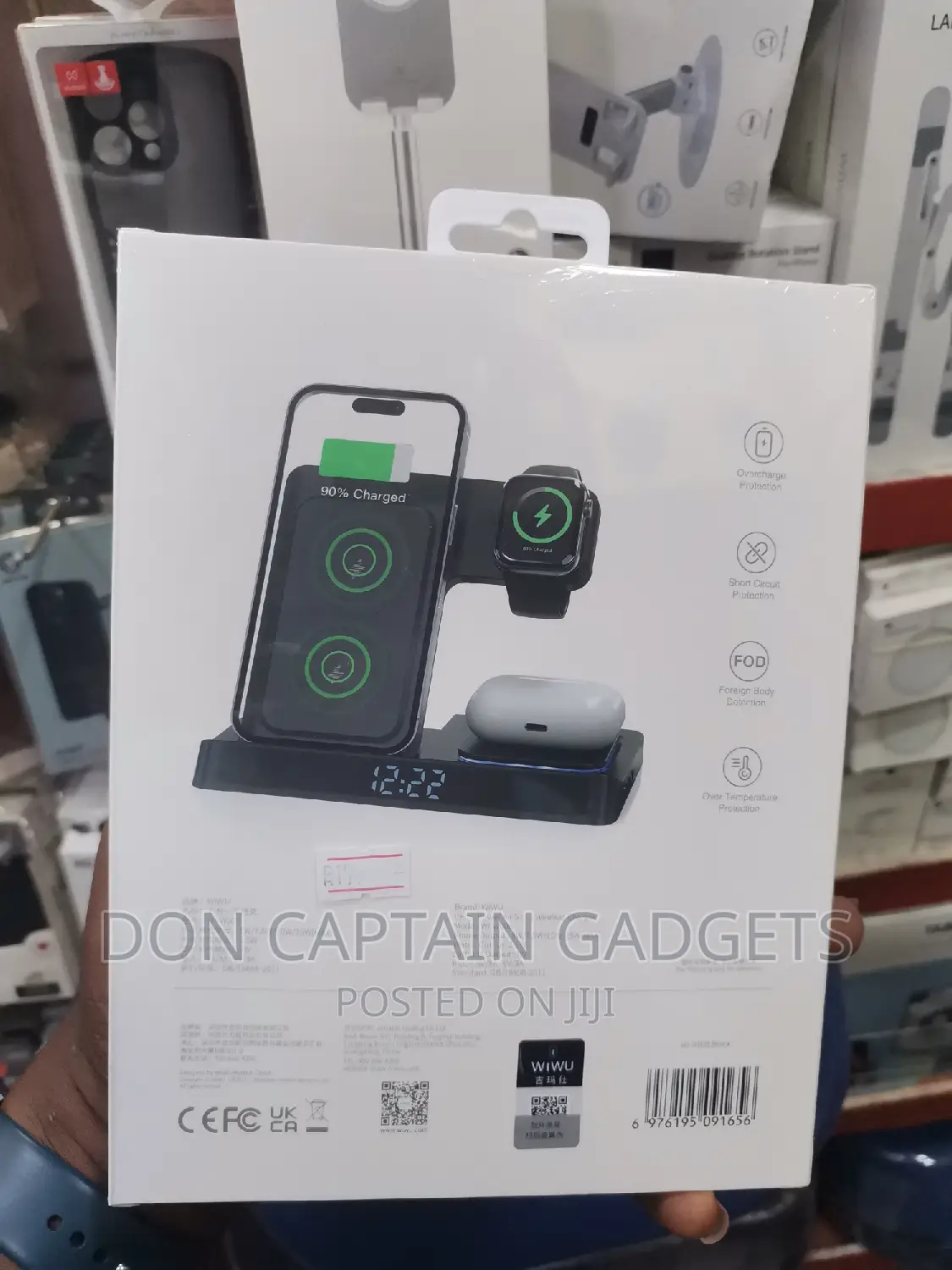 Wiwu Power Air 5in1 Wireless Charger Station