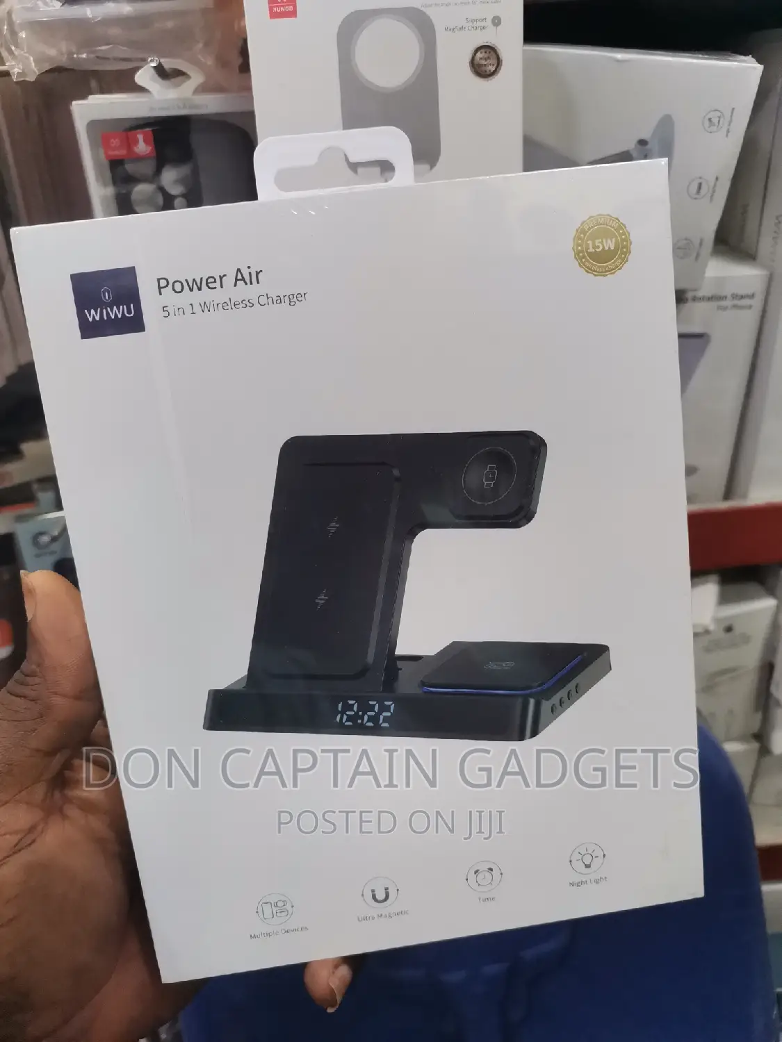 Wiwu Power Air 5in1 Wireless Charger Station