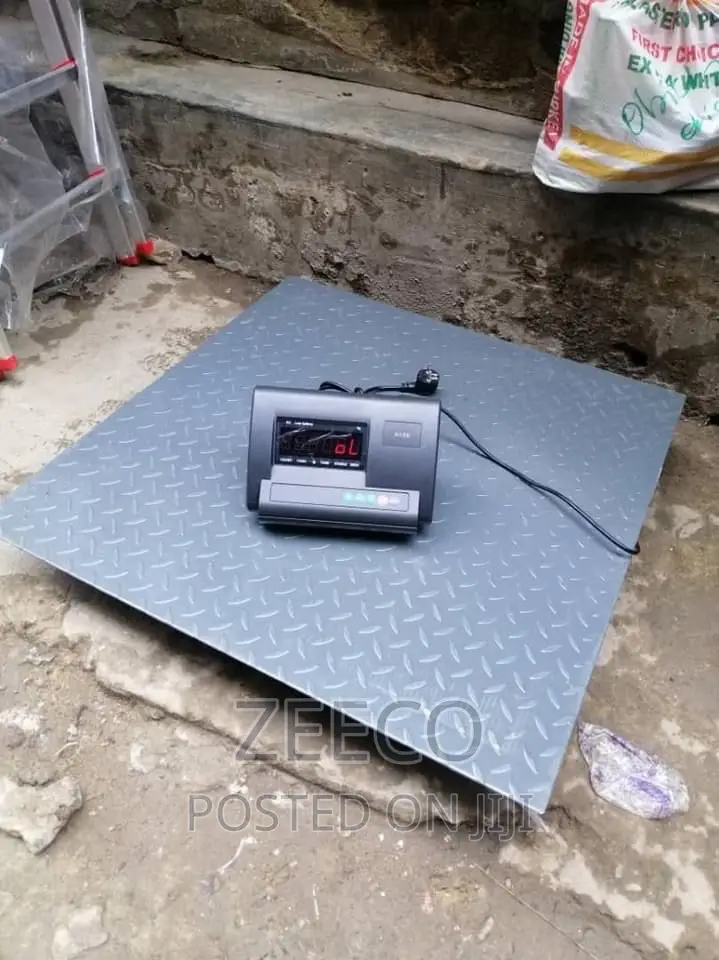 Digital Floor Factory Scale 1mt/1mt 2ton