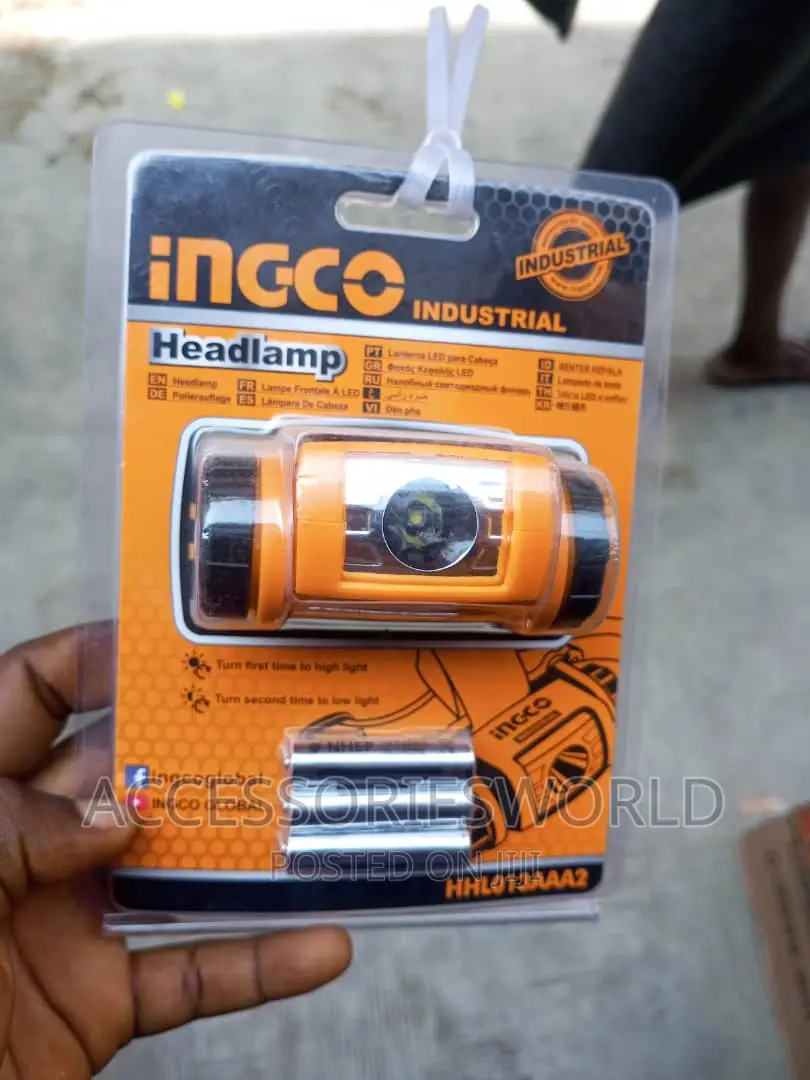 Ingco Headlamp Model No: Hhl013aaa2