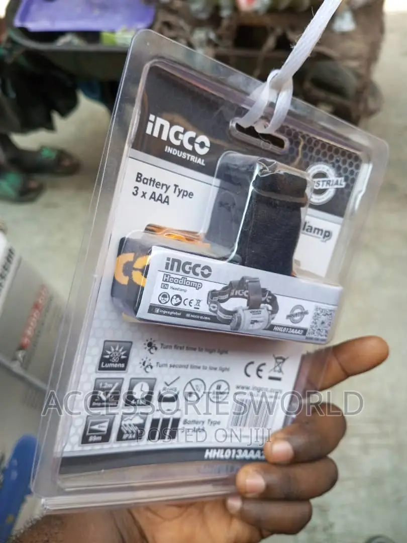 Ingco Headlamp Model No: Hhl013aaa2