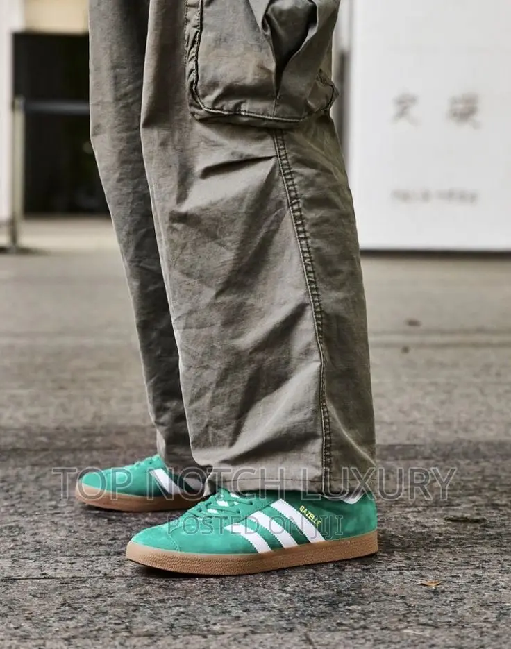 ORIGINAL Adidas Originals Samba Green MEN WOMEN SNEAKERS