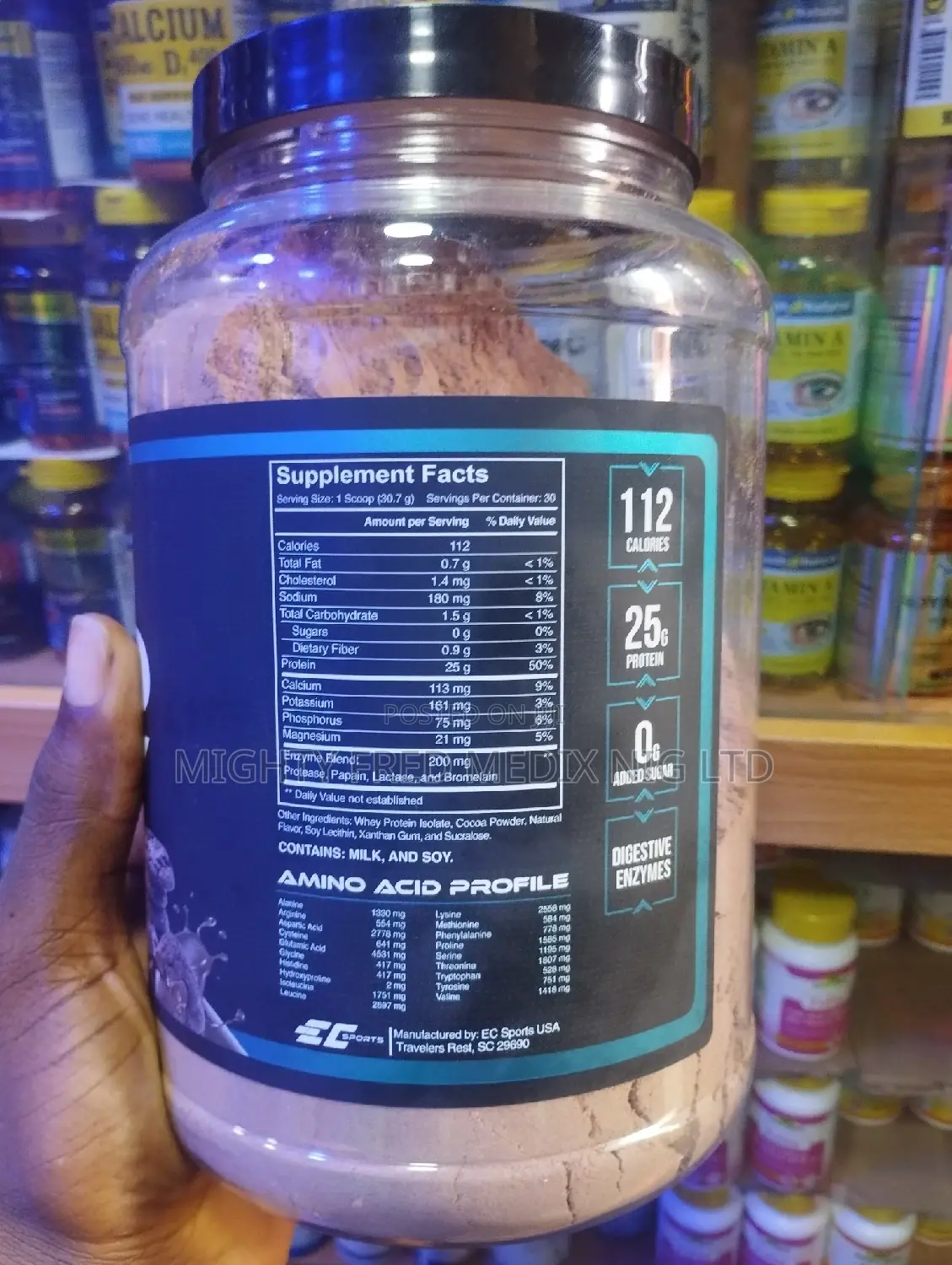 Ec Isolate Whey Protein Powder