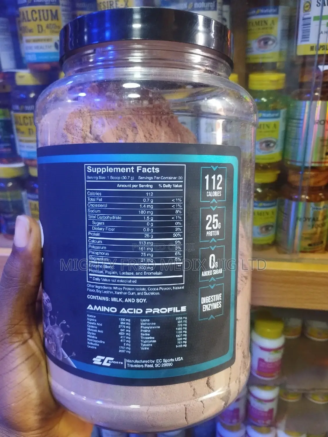 Ec Isolate Whey Protein Powder