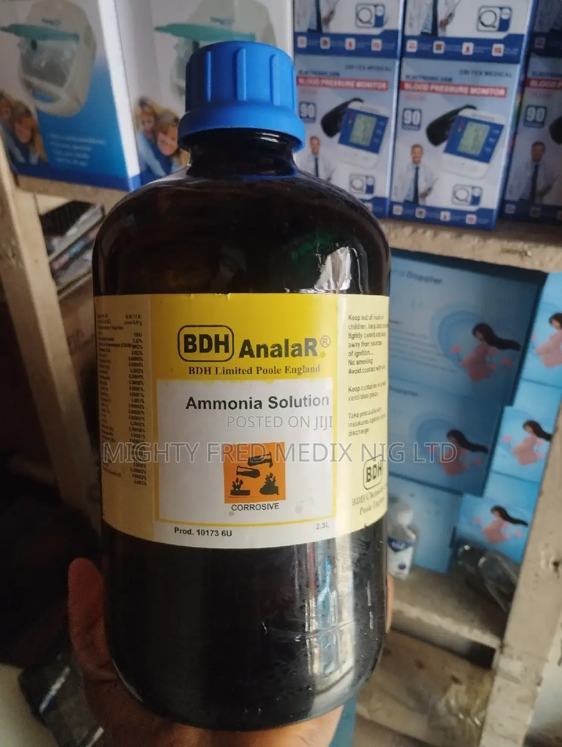 Ammonia Solution 2.5 Litre