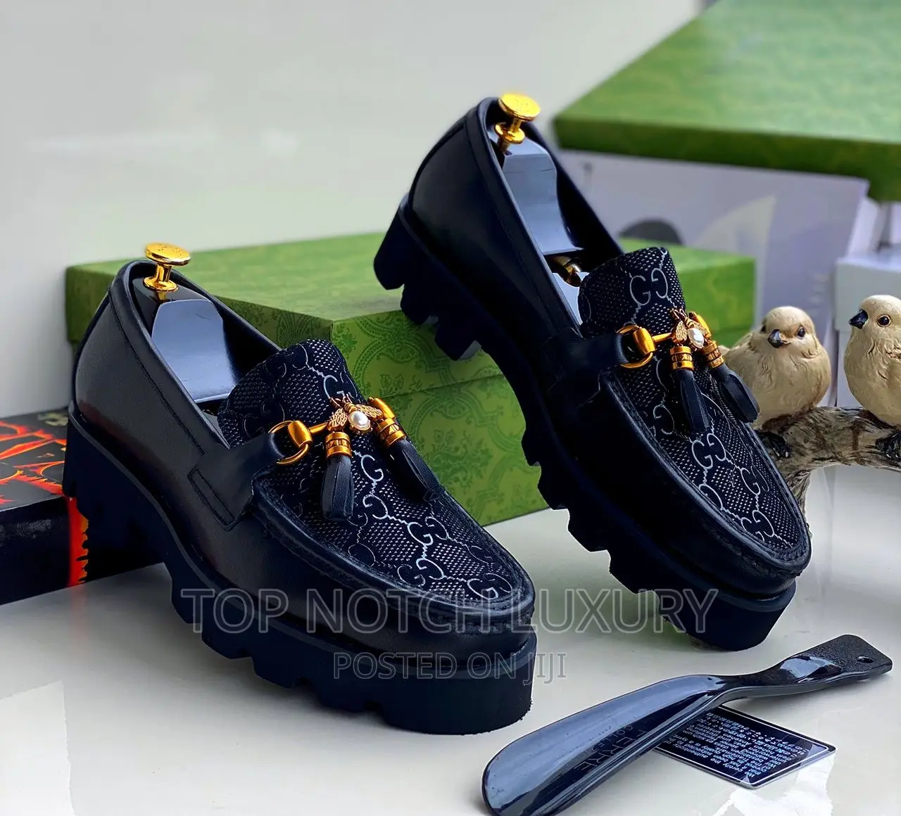 Gucci Luxury Thick Sole Shoe