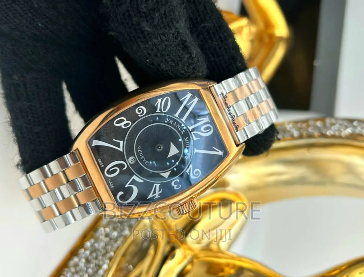 Original FRANCK MULLER Silver Chain Watch Available in Store