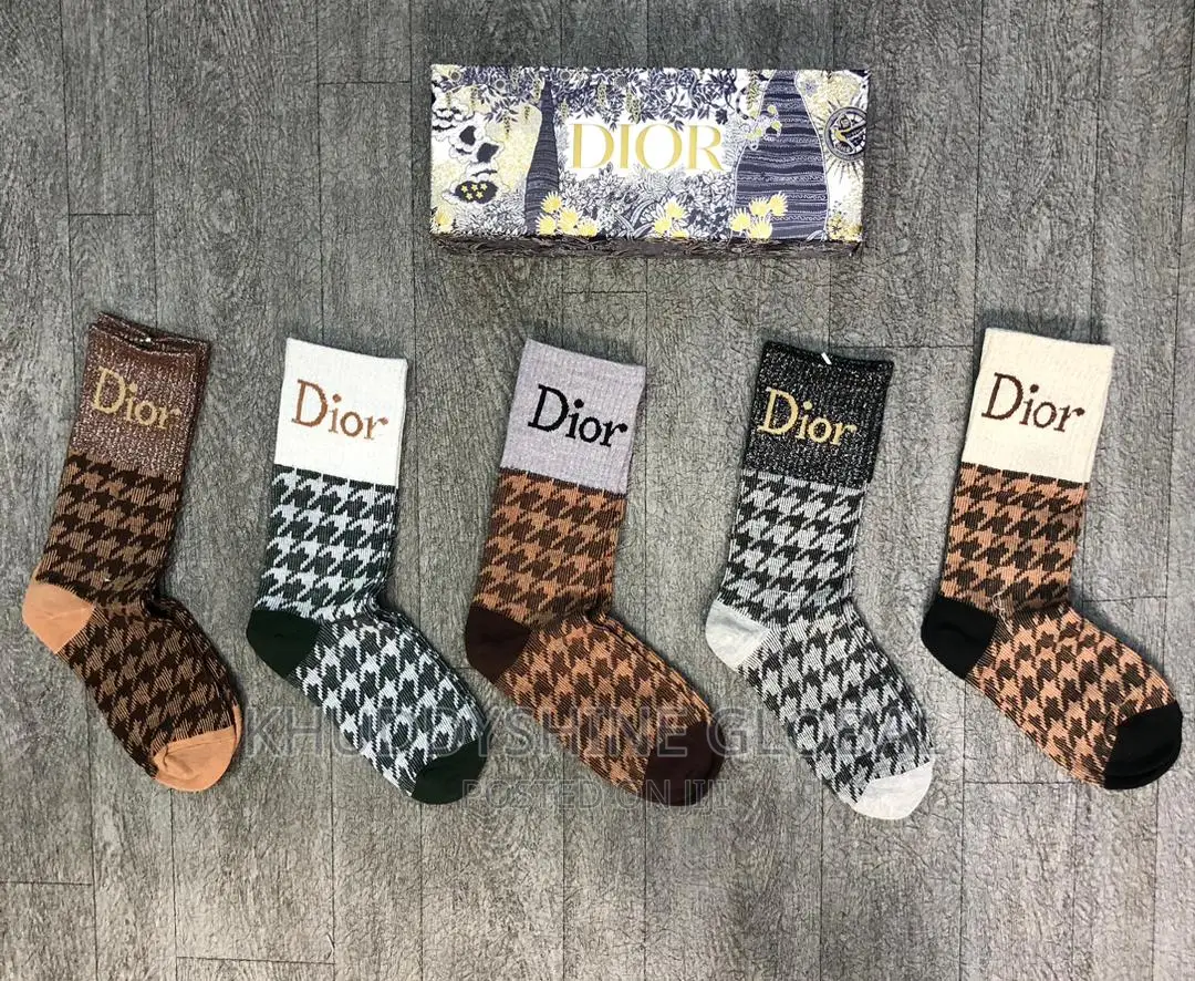 Designers Socks Adidas, Dior, Burberry, Chanel Nike