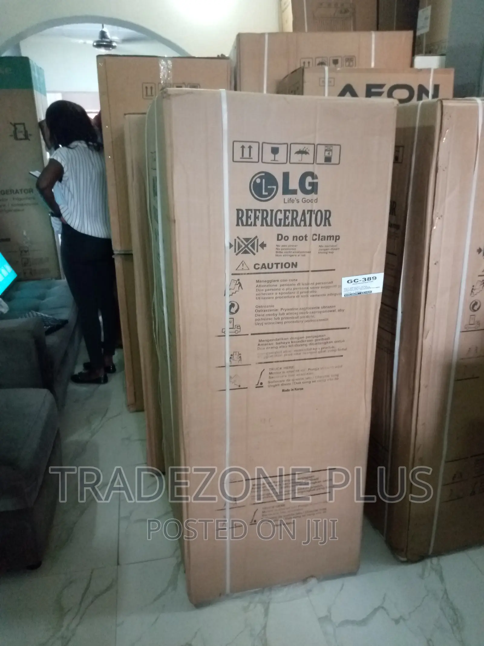 LG Double Door Refrigerator-Lg Gc-389