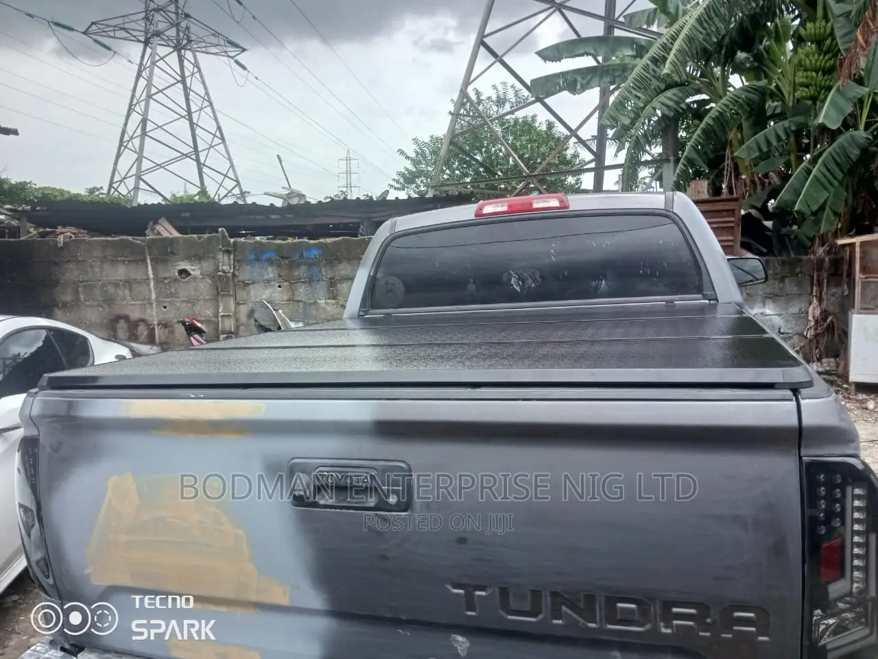 Fiber Folding Boot Cover for Toyota Tundra :