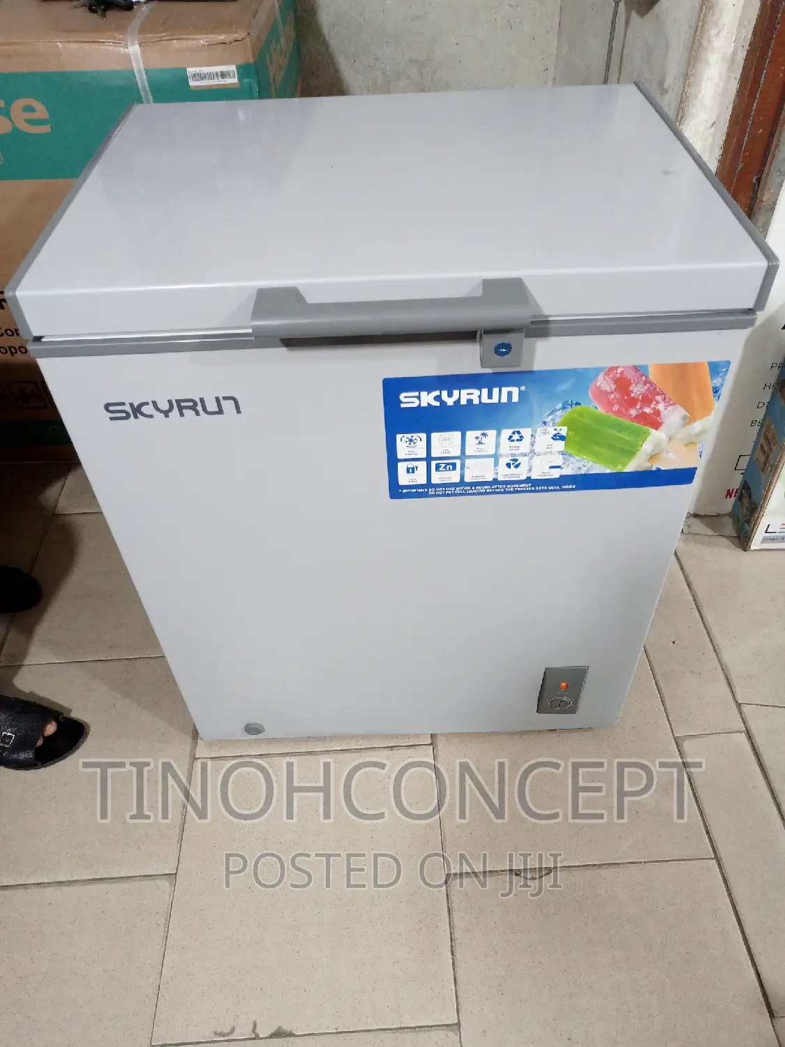 Skyrun Check Freezer 150 Litres