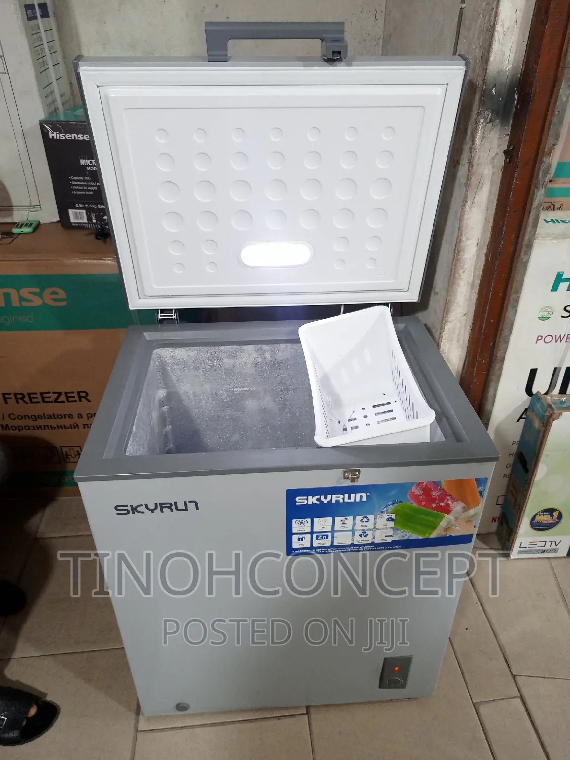 Skyrun Check Freezer 150 Litres