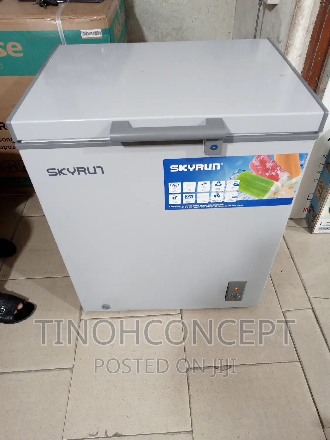 Skyrun Check Freezer 150 Litres