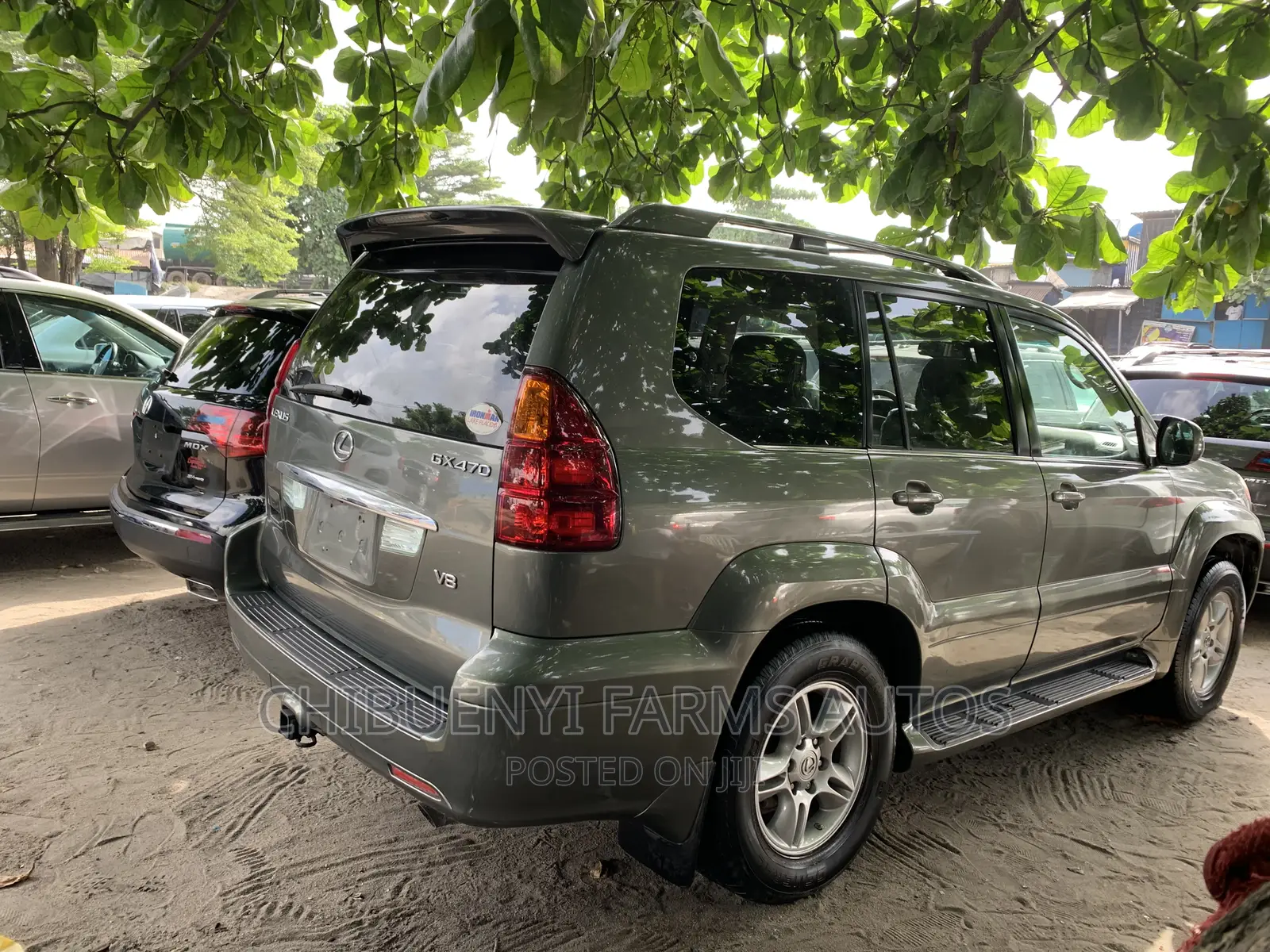 Lexus GX 470 Sport Utility 2007 Green