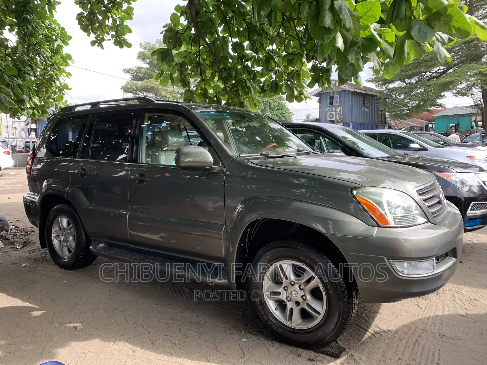 Lexus GX 470 Sport Utility 2007 Green