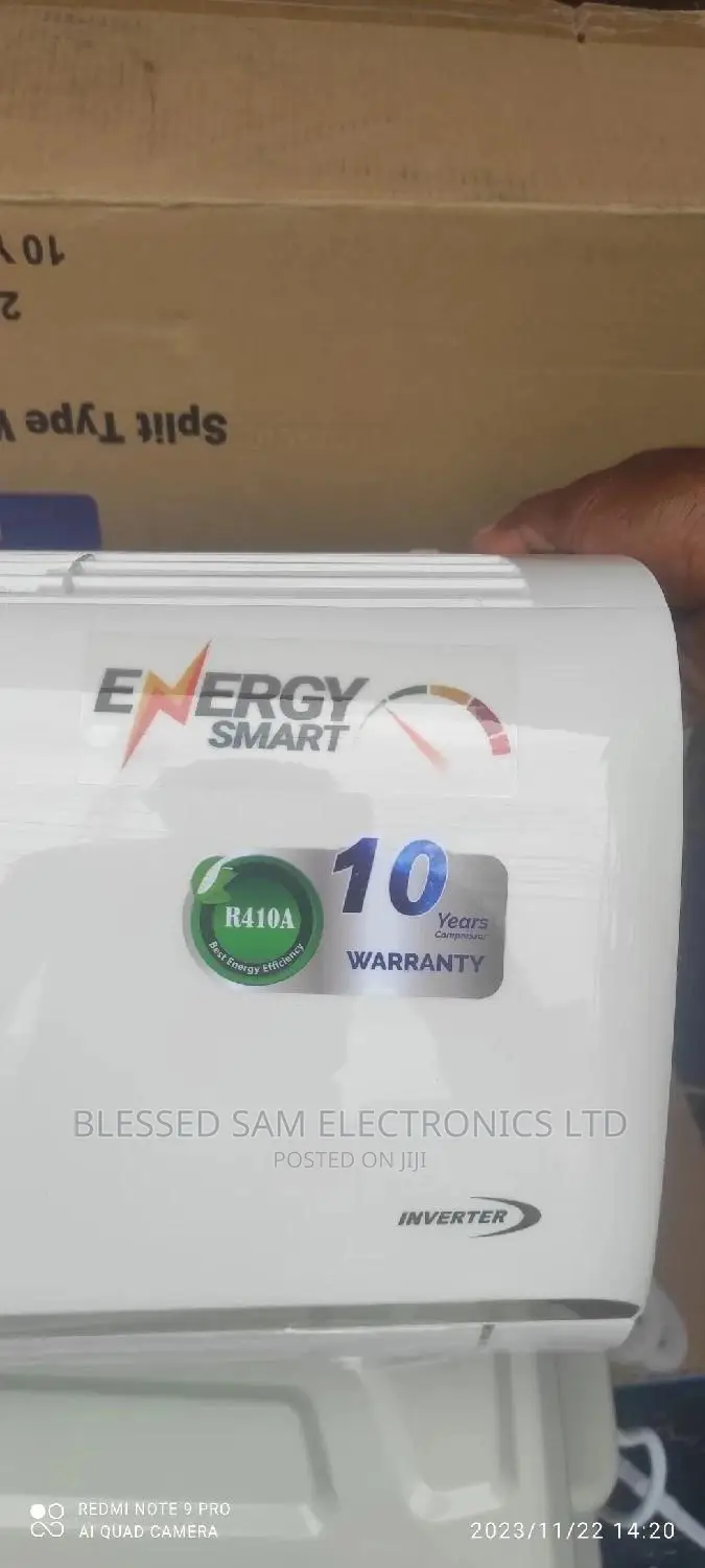 2024 >Royal Inverter 1.5hp Ac Full Copper Fast Cooling 2yrs