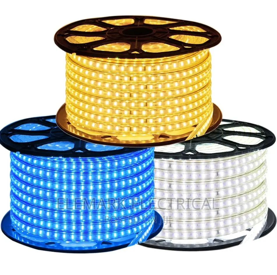 Led Strip 220V Waterproof 10m,50m,100m Rope Light