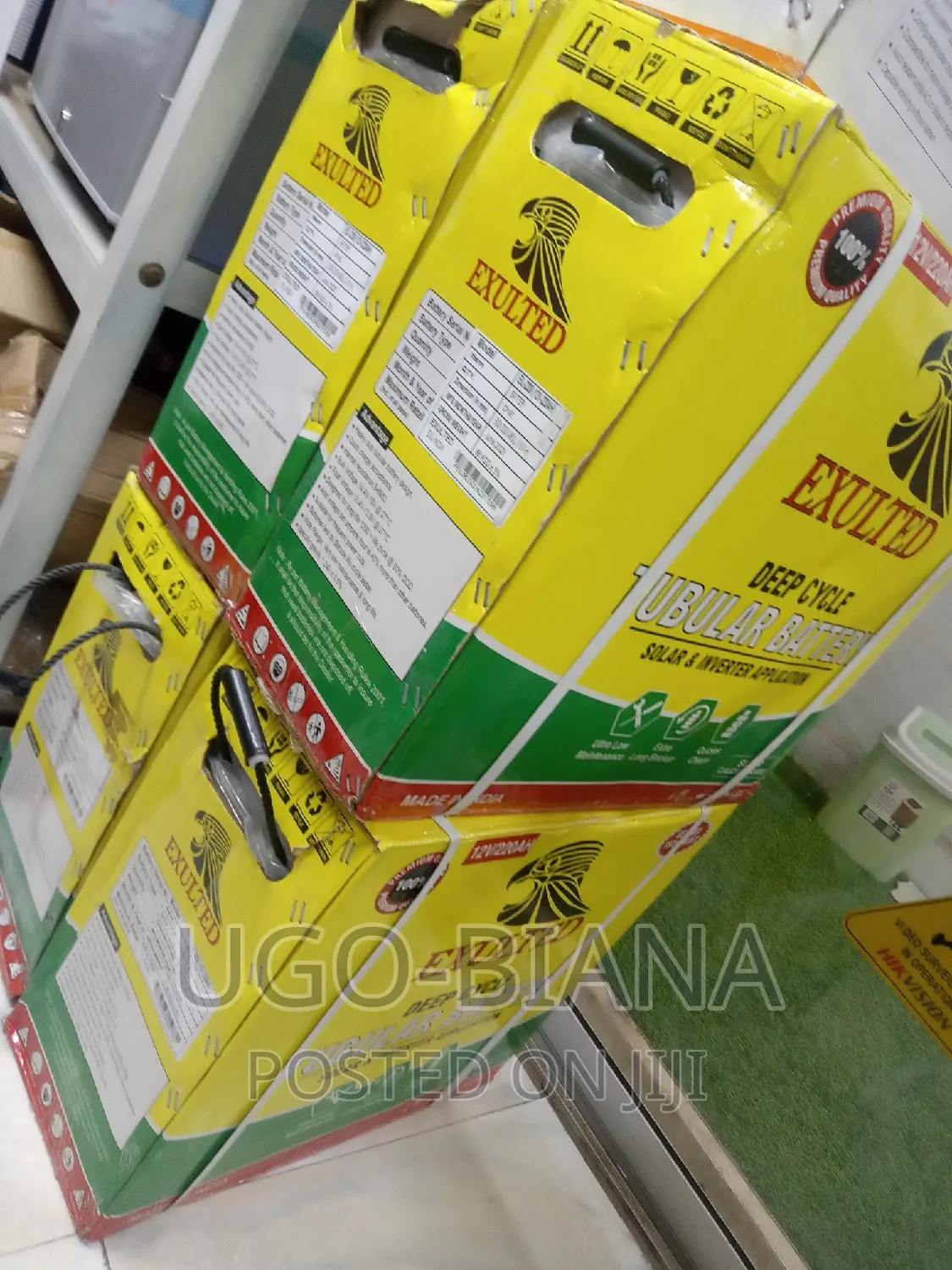 220ah 12v Exulted Tall Tabular Deepcycle Solar India Battery