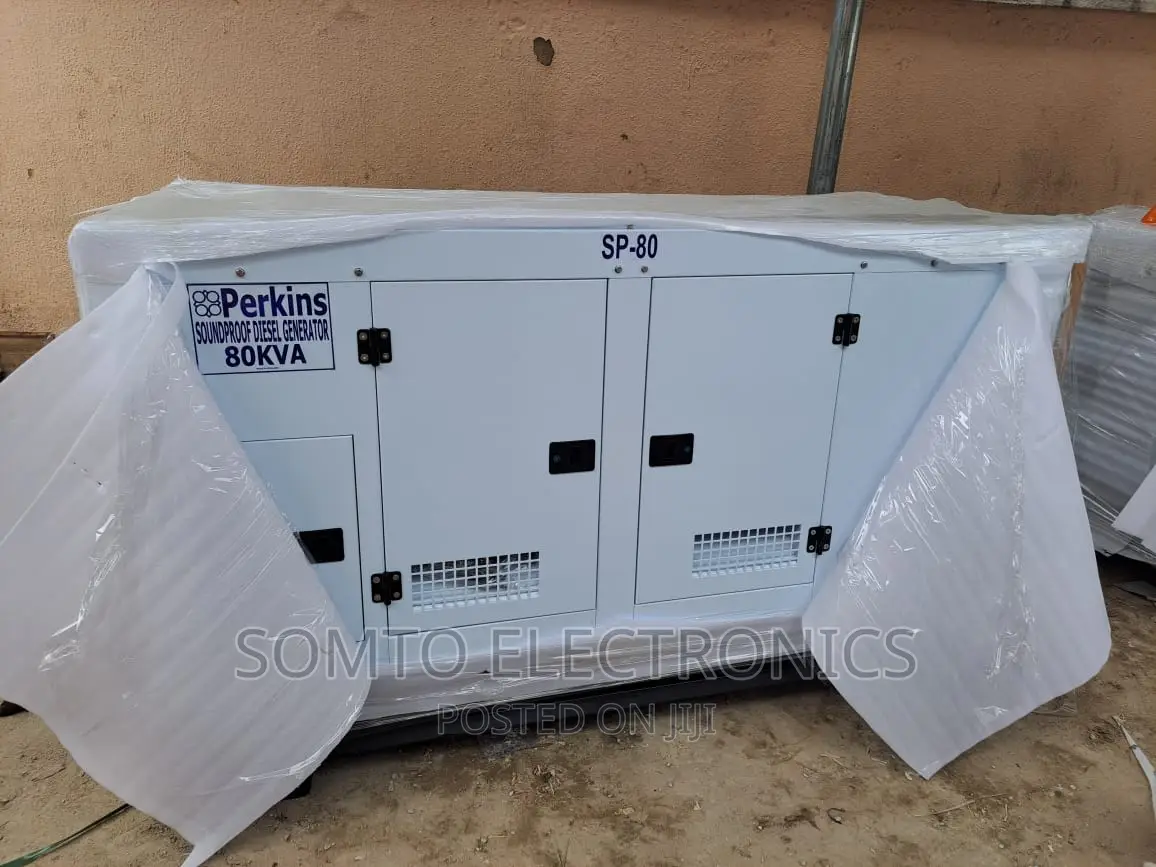 80kva Original Perkins Soundproof Generator With100%Copper