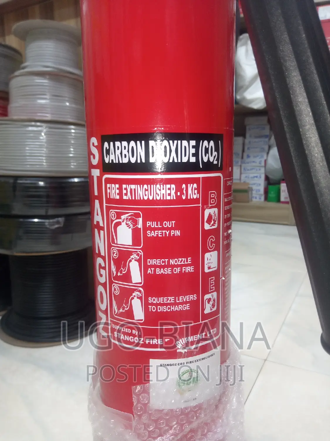 3kg Carbon Dioxide ( Co2 ) Fire Extinguisher