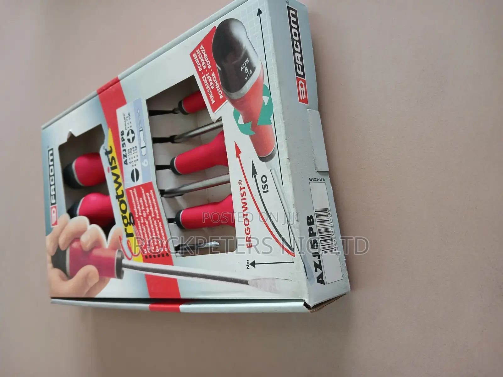 6pc Facom Azj5pb Screwdriver Set Facom Ergotwist