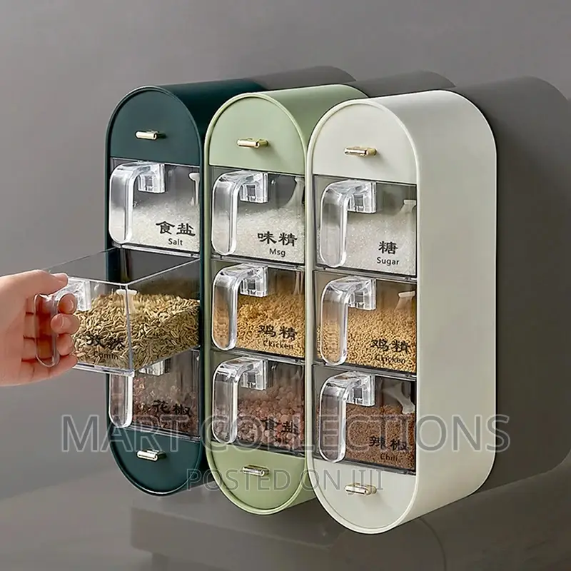 Wall Mount Spice Rack