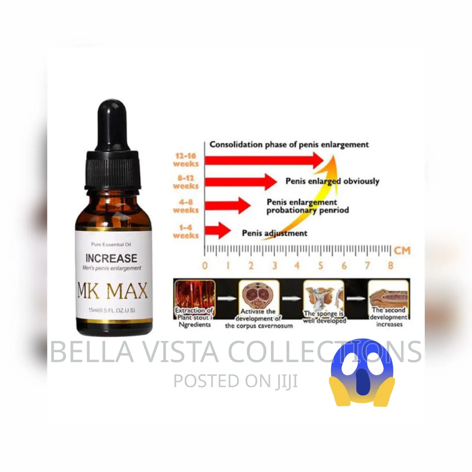 Original Effective MK Max Dick Enlargement Oil