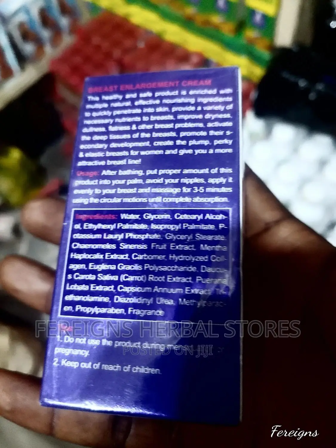 Guanjing Original Breast Enlargement Cream