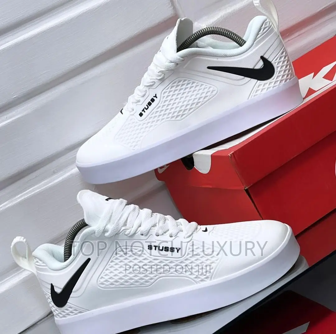 *Original Nike Tiempo Stussy Men Women Sneakers