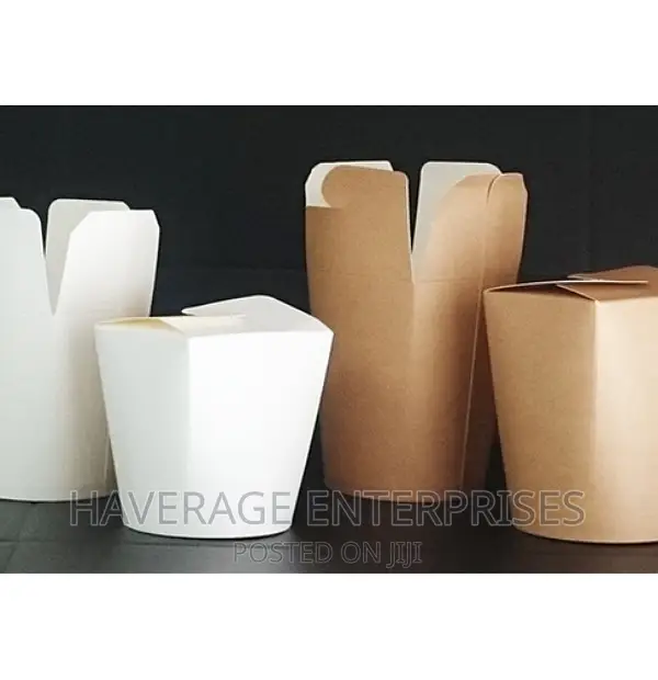 Foldable French Fries Box/Noodles Takeaway Food Boxes 300pcs