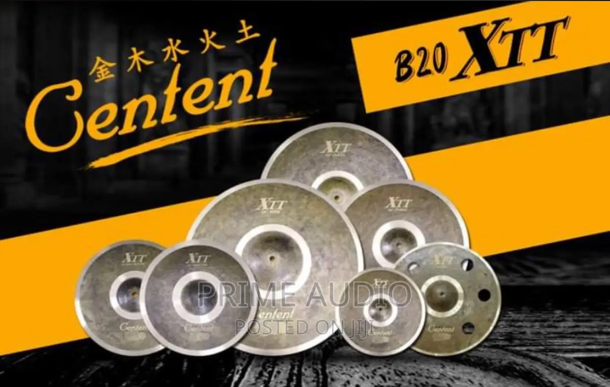 Centent Cymbals B20 XTT 8 Set Complete Cymbals