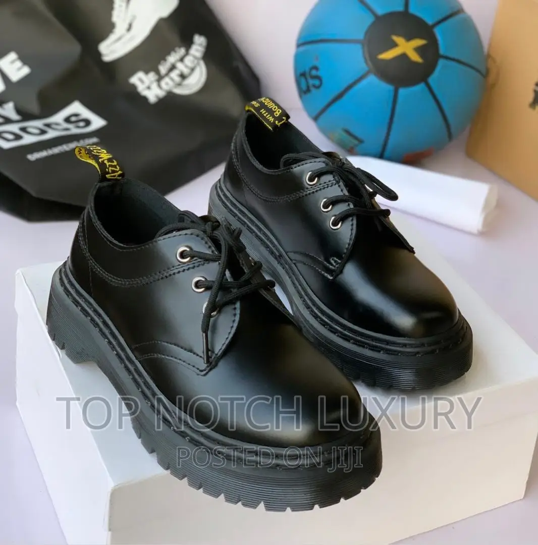 Original Deep Full Black Dr Martens Men Women