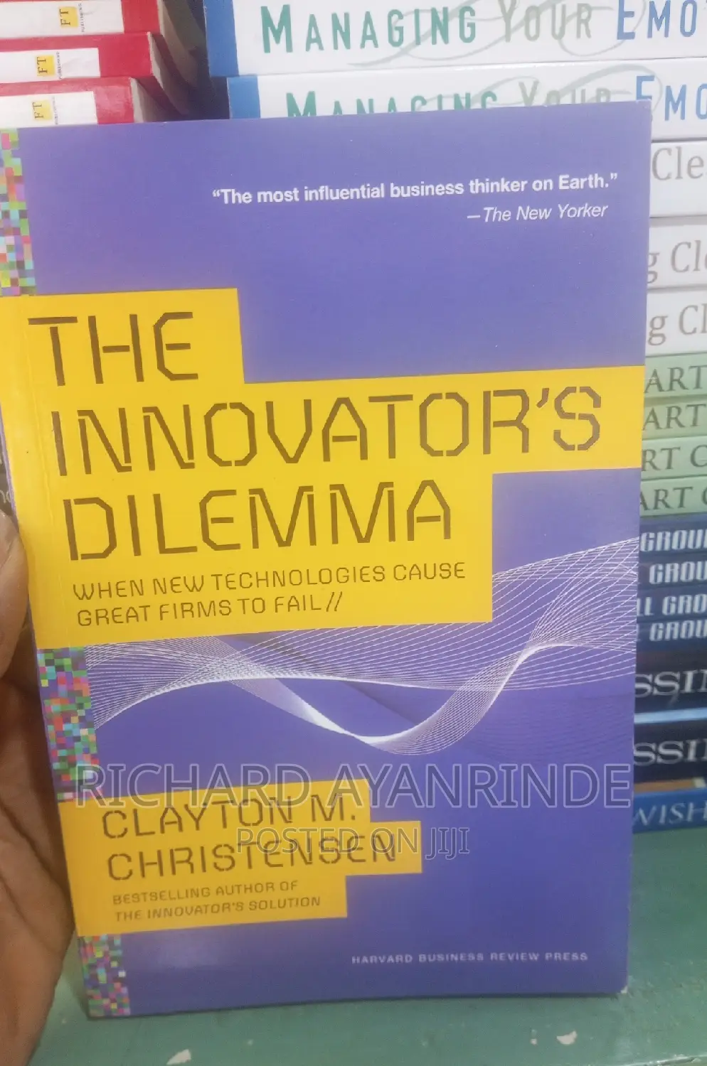 Innovator's Dilemma:When New Tech Cause Great Firms to Fail