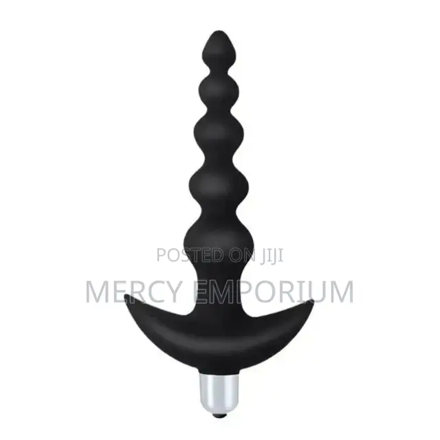 Vibrating Anal Beads and Plug