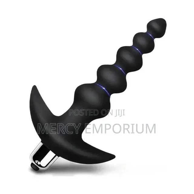 Vibrating Anal Beads and Plug