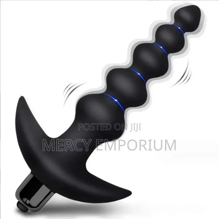 Vibrating Anal Beads and Plug