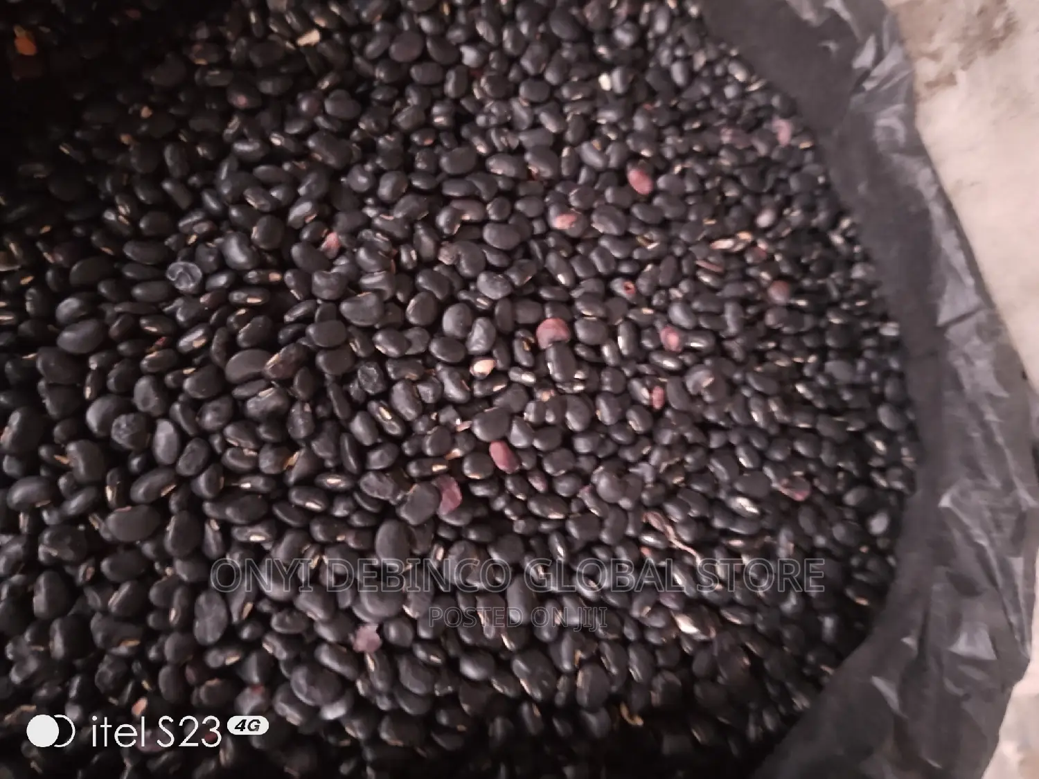 Black Akidi Nigerian Cowpea Beans, Baki Wake Per Derica Cup