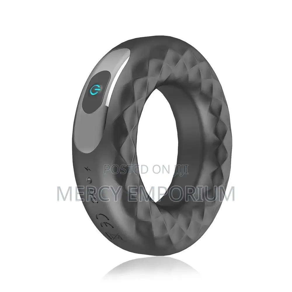 Cock Penis Ring Vibrating Round Penis Ring for Men Sex Toy